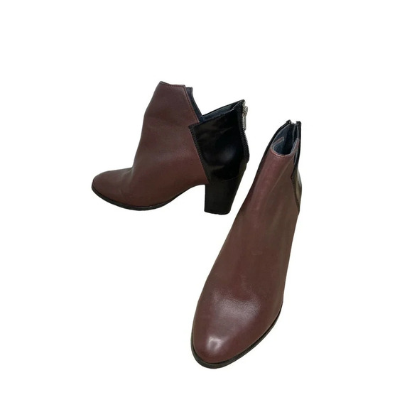 Seychelles leather color block booties sz 8 - Picture 2 of 13